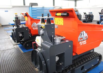 Image of HT1000 Track Dumpers on Slanetrac Engineering Limited production line